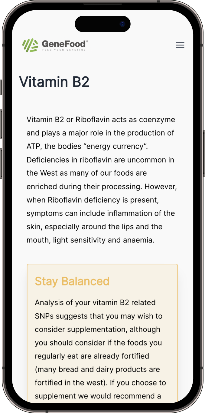 Vitamin B2, B6 & B12 Deficiency Report example